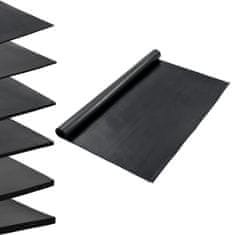 Vidaxl Talna preproga nedrseča guma 1,2x2 m 1 mm gladka