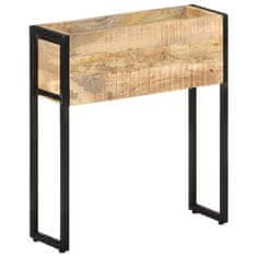 Vidaxl Cvetlično korito 60x20x68 cm robusten mangov les