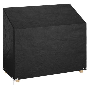 Vidaxl Prevleka za vrtno klop 8 obročkov 160x70x70/88 cm polietilen