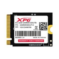 A-Data SSD 2TB GAMMIX S55 Gen 4x4 2230
