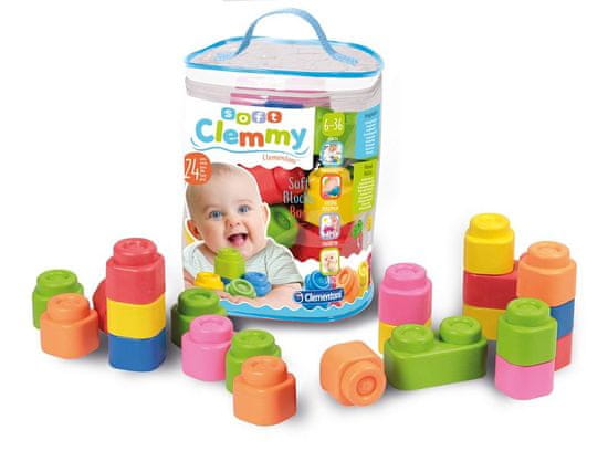 Clementoni Clemmy baby - 24 kock v plastični vrečki
