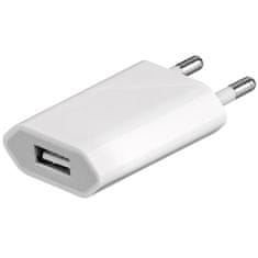 Goobay Slim USB 1A bel polnilec