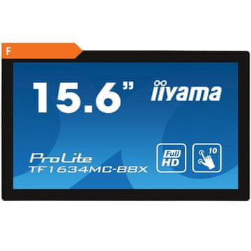 iiyama ProLite TF1634MC-B8X 39,5cm (15,6") IPS HDMI/DP/VGA na dotik informacijski / interaktivni monitor