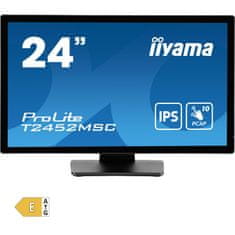 iiyama ProLite T2452MSC-B1 60,5cm (23,8") FHD IPS zvočniki PCAP na dotik informacijski / interaktivni monitor