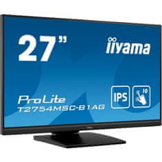 iiyama ProLite T2754MSC-B1AG 68,6cm (27") FHD IPS HDMI/VGA zvočniki na dotik interaktivni monitor