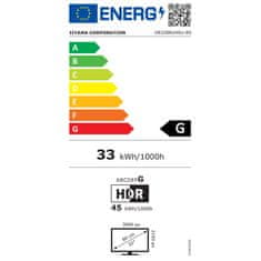 iiyama ProLite XB3288UHSU-B5 80cm (31,5") UHD 4K VA HDMI/D zvočniki monitor