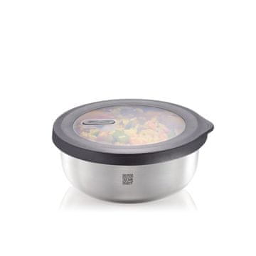 Gefu okrogla jeklena posoda 1l G12772
