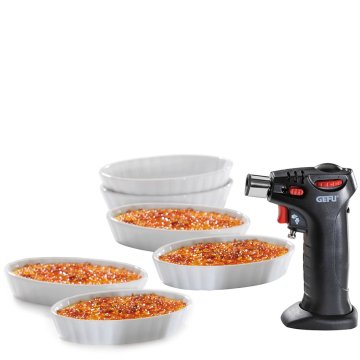 Gefu 7-delni set za krem brulée G00040