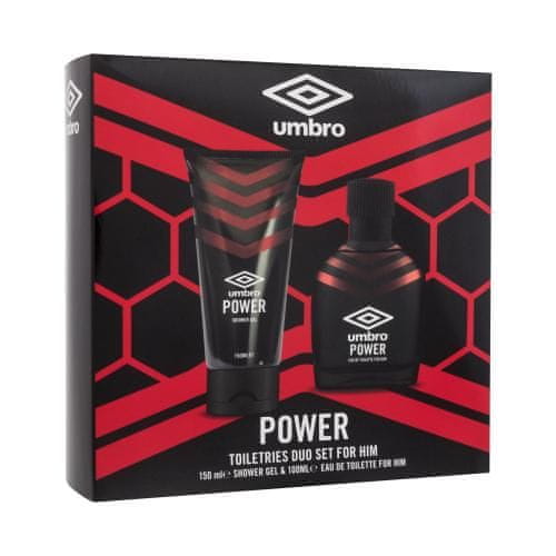 Umbro Power Set toaletna voda 100 ml + gel za prhanje 150 ml za moške