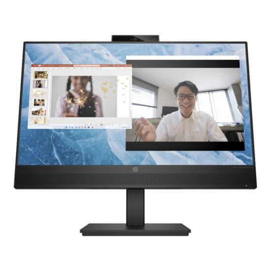 HP Monitor 60,5 cm (23,8) M24m 1920x1080 konferenca 75Hz IPS 5ms HDMI DisplayPort USB-C 65W 2xUSB3.2 Pivot Kamera Zvočniki 3H sRGB99%