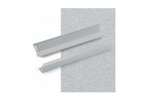 Triton Podporne tirnice za regale globine 800 mm (L=580 mm) - par črne barve