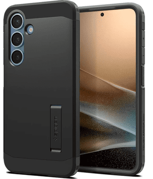Spigen Tough Armor AI (MagFit) ovitek za Galaxy S25 Plus, črn (ACS08987)