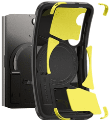 Spigen Tough Armor AI (MagFit) ovitek za Galaxy S25 Plus, črn (ACS08987)