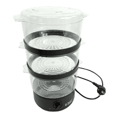 Russell Hobbs kompaktni parni kuhalnik 400W, 7L, 3 nivoji (26530-56) 500ml rezorvar za vodo