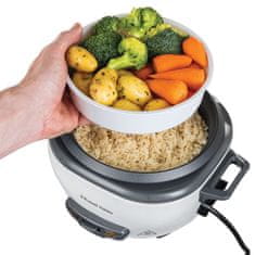 Russell Hobbs Medium Rice Cooker 0,8l black bel 200g (27030-56) kuhalnik riža