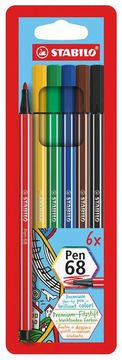 Stabilo FLOM. 1,0 PEN 68 SET 1/6