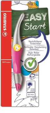 Stabilo EASYstart PERO B47686 PINK/METAL Pisalo za LEVO ROKO - METALLIC