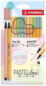 Stabilo Pen 68 & Point 88 Pastel