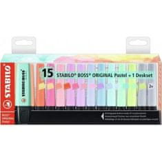 Stabilo BOSS DESKSET 1/15 Pastel Rojstnodnevna serija 50 let BOSS