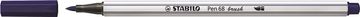 Stabilo FLOM.PEN 568/22 BRUSH BLU PRUSI