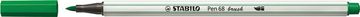 Stabilo FLOM.PEN 568/36 BRUSH ZELEN