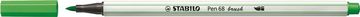 Stabilo FLOM.PEN 568/43 BRUSH LIST. ZEL