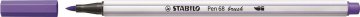 Stabilo FLOM.PEN 568/55 BRUSH VIJOLA