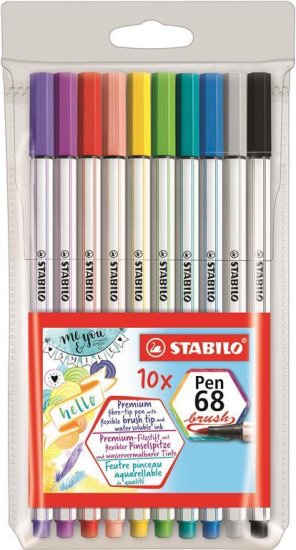Stabilo FLOM.PEN 568/10 BRUSH 1/10
