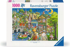 Ravensburger Puzzle Mother Gooseville 1000 kosov