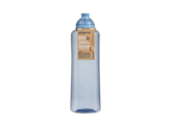 Sistema Sistema Ocean Bound Swift Steklenička za stiskanje 480 ml, modra