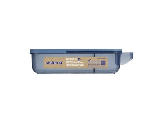 Sistema Sistema Ocean Bound škatla za prigrizke 445 ml, modra