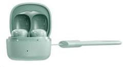 Canyon OnGO 4 Mini TWS BT slušalke z mikrofonom, BT V5.3 JL 6983D2, 180mAh+30mAh ohišje do 24 ur, zelena