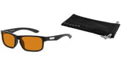 Gunnar Pisarniška/igralna očala ENIGMA ONYX jantarne leče MAX BLF 98 fokus