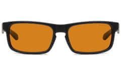 Gunnar Pisarniška/igralna očala ENIGMA ONYX jantarne leče MAX BLF 98 fokus