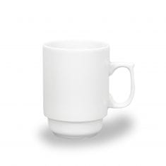 Bohemia Porcelanski vrč 240ml z možnostjo zlaganja KVIDO