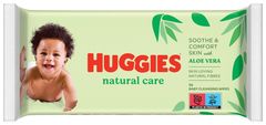 Huggies HUGGIES Single Natural Care vlažni robčki 56 kosov