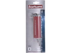 Fortum TORX L-ključi, nastavljeno 9ks, 10-50