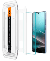 Spigen Glass tR EZ Fit HD zaščitno steklo za Galaxy S 2025 Ultra, 2 kosa (AGL09082)