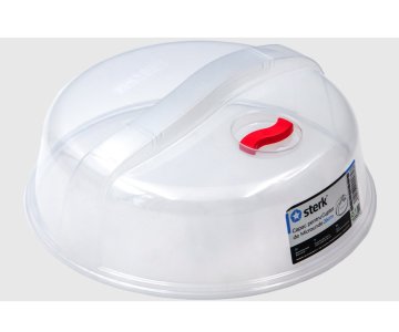 Sterk Pokrov pokrova mikrovalovne pečice ¤26 cm z možnostjo uhajanja hlapov