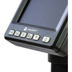 Toolcraft USB mikroskop z monitorjem s 5 megapiksli, 500x povečava