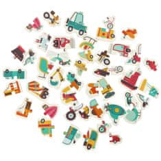 WOWO Tin Car Puzzle - Tin Car Puzzle - 24 kosov