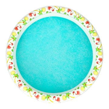 WOWO Otroški napihljiv bazen 3v1 z obročem in žogo 122 cm