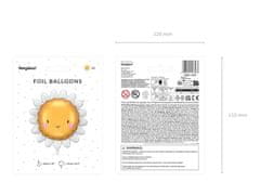 WOWO Folija Balon Sunny - Folija Balon Sunny 70 cm
