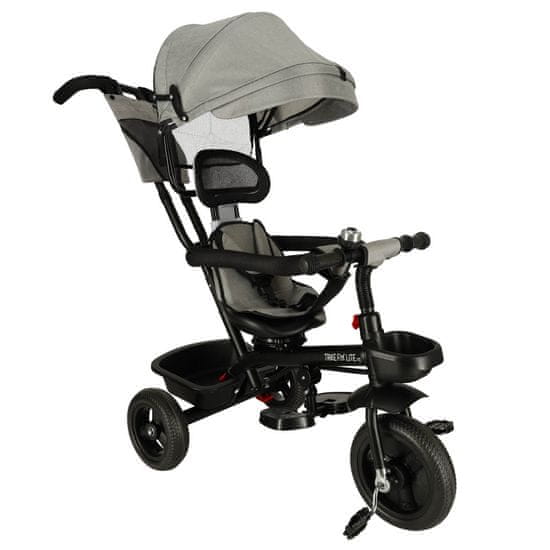WOWO Tricikel Grey FIX Lite V2 - Sivi tricikel TRIKE FIX Lite V2