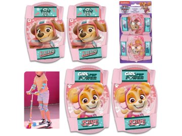 Paw Patrol Paw Patrol Skye Liberty Roza otroški ščitniki za kolena in komolce, dekliški