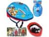 Paw Patrol Modra otroška kolesarska čelada, fantovska, nastavljiva 52-56 cm 