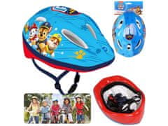 Paw Patrol Paw Patrol Modra otroška kolesarska čelada, fantovska, nastavljiva 52-56 cm 