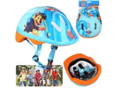 Paw Patrol Paw Patrol Chase Marshall Pisana kolesarska čelada za otroke, dečke , nastavljiva 44-48 cm 