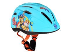 Paw Patrol Paw Patrol Turkizna otroška kolesarska čelada, deška, lahka, nastavljiva 48-52 cm 