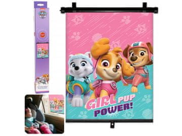 Paw Patrol Paw Patrol Girl Power Senčnik za avto, za otroke, deklice 36x45 cm